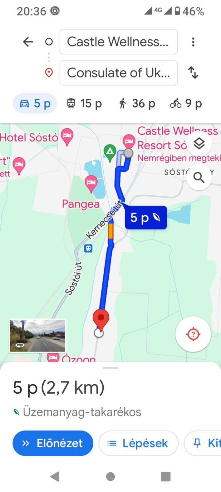Castle Wellness Resort Sosto Nyíregyháza 외부 사진